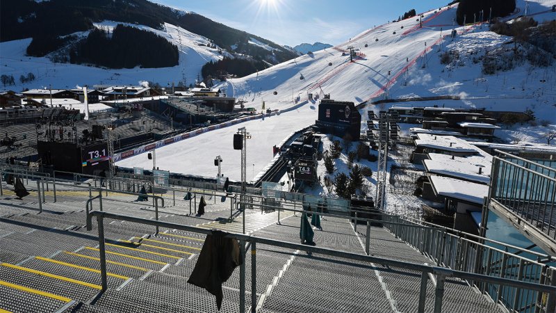 Saalbach ist bereit! Die ersten Bilder von der Ski-WM