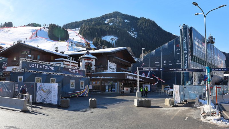 Saalbach ist bereit! Die ersten Bilder von der Ski-WM