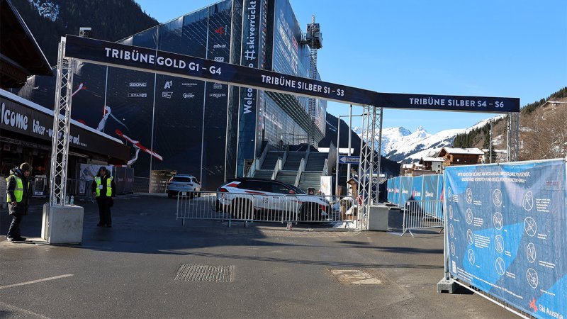 Saalbach ist bereit! Die ersten Bilder von der Ski-WM