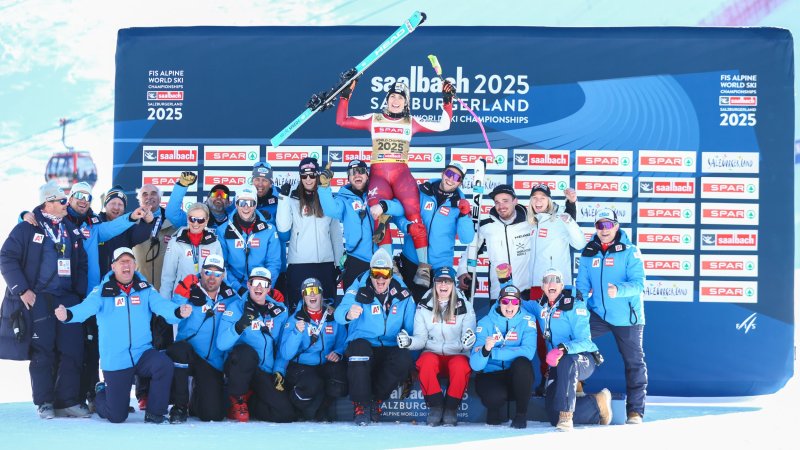 ÖSV-Erleichterung nach Gold: "Felsbrocken heruntergefallen"