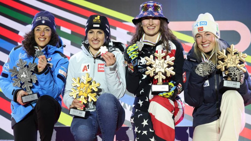 Hier erhält Stephanie Venier ihre GOLDENE