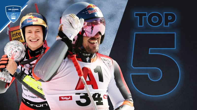 Die fünf besten Riesentorläufer der Weltcup-Geschichte