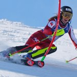 Katharina Liensberger fährt zu BRONZE im Slalom!